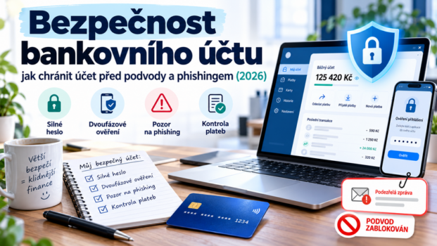 Bezpečnost bankovního účtu a ochrana před podvody