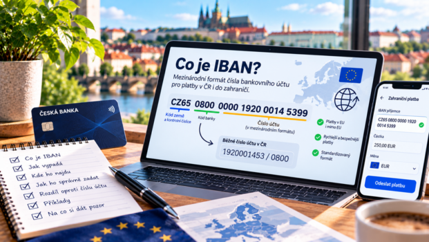 Průvodce IBANem a mezinárodním formátem čísla účtu